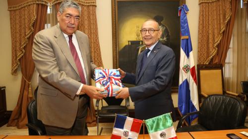Visita del embajador de México al Ministro para Políticas de Integración Regional