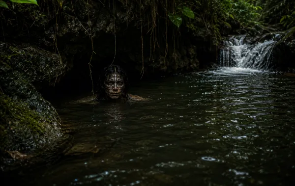 Río dominicano asociado a leyendas de los indios de las aguas