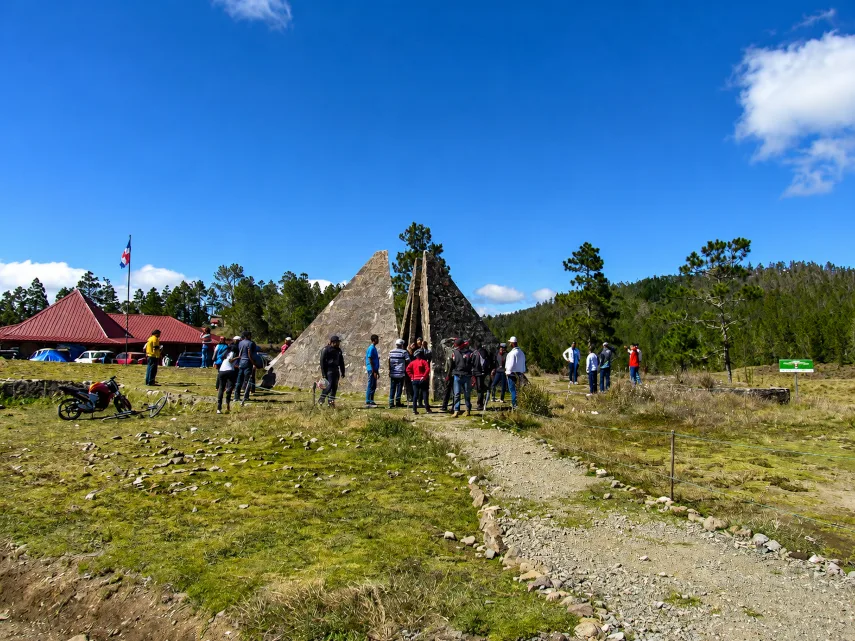Paisaje de montaña en Valle Nuevo y Constanza