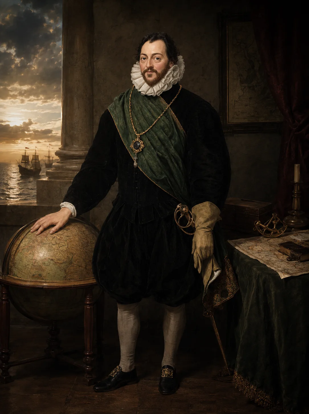 Sir Francis Drake and the attack on Santo Domingo