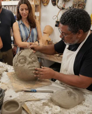 Dominican carnival masks