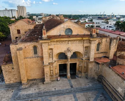 First Cathedral of the Americas in Santo Domingo