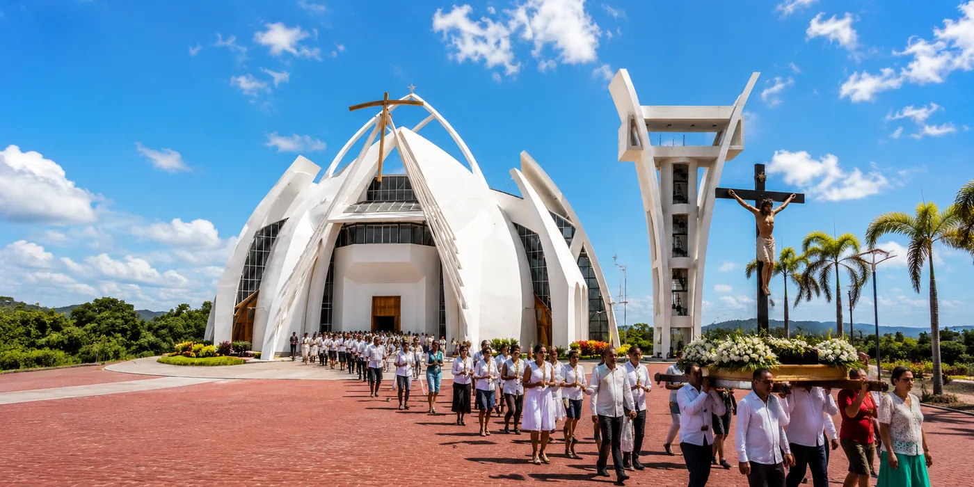 Basilica and religious temples in the Dominican Republic
