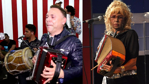 Fefita la grande y el prodigio juntos en Hard Rock Café